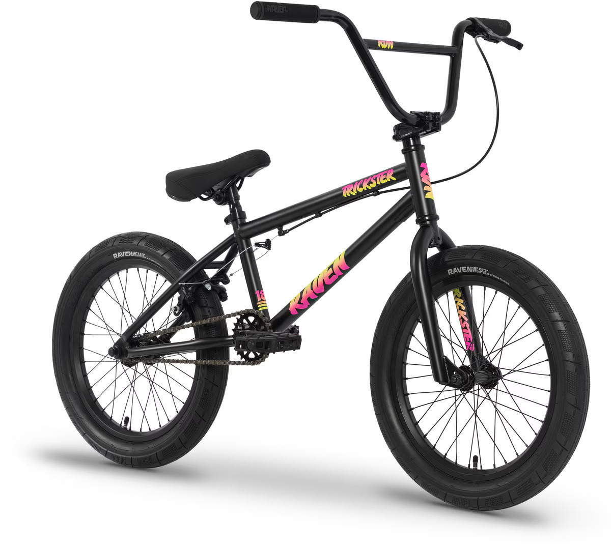 RAVEN TRICKSTER BMX BIKE BLACKOUT SUNRISE GYMPIE